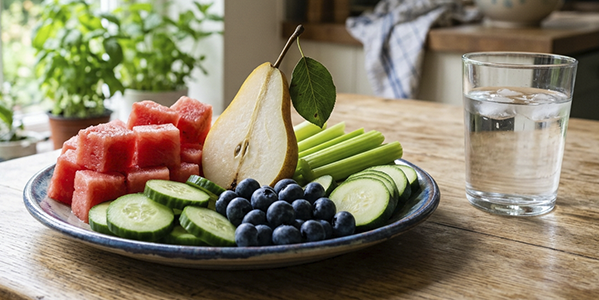 Frutas y verduras que ayudan a mantener la vejiga saludable