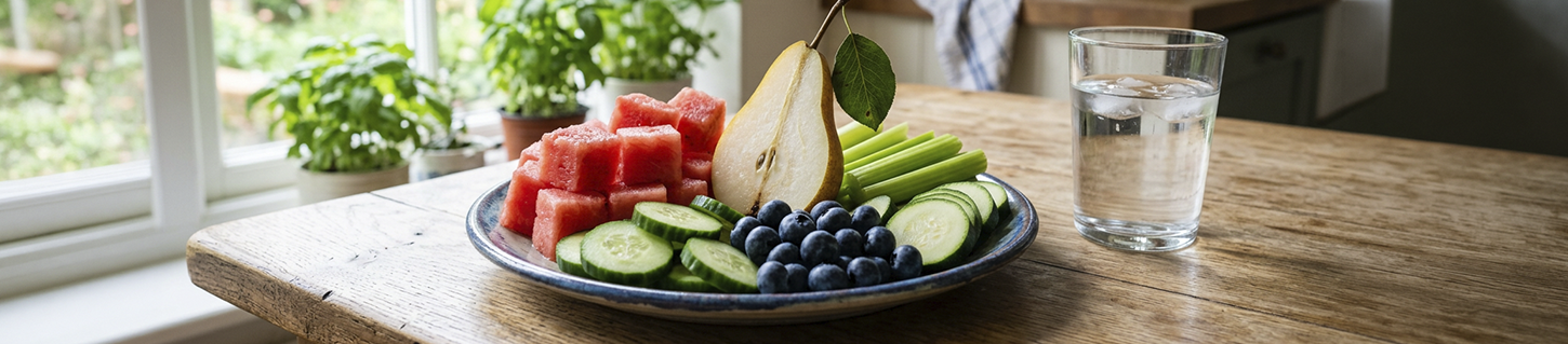 Frutas y verduras que ayudan a mantener la vejiga saludable